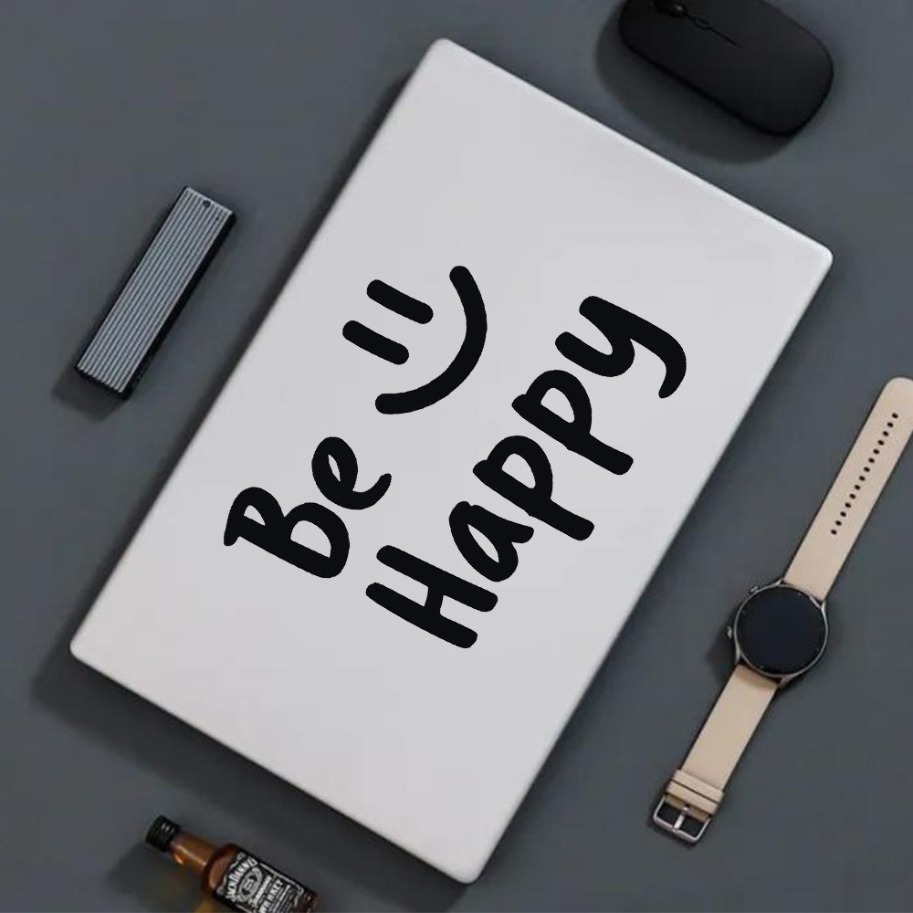 Home Bathroom Floor Tiles - Positive Quotes with Be happy you‘re