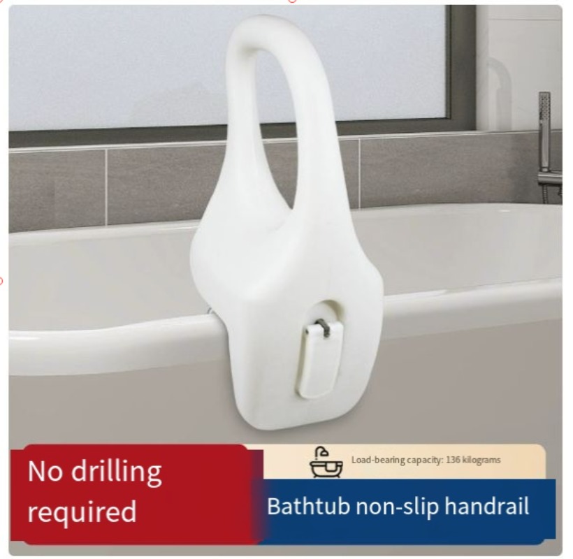 Home Bathroom Grab Bar - Suction Cup Bathroom Grab Bar, Non