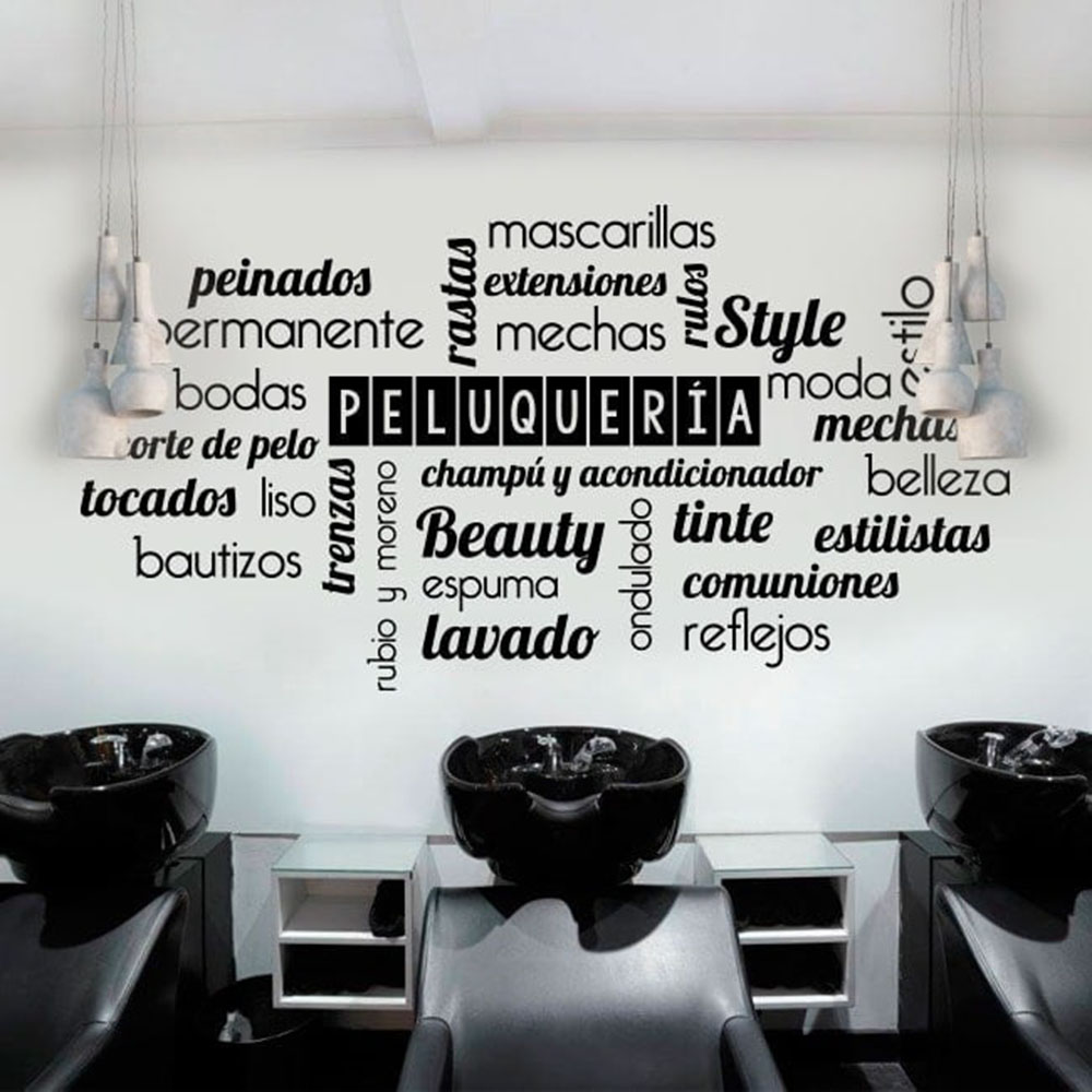 Home Bathroom Floor Tiles - Spanish Fashion Beauty Hairdresser Style Salon