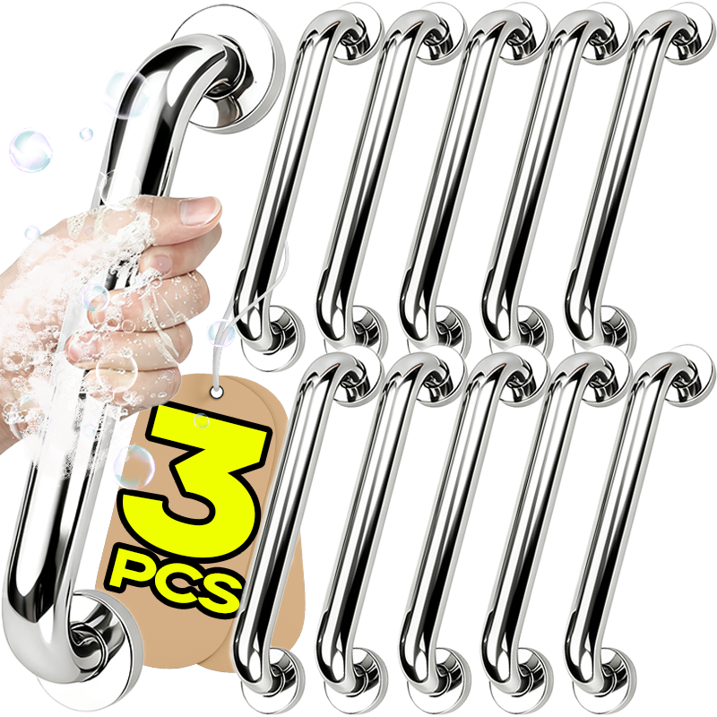 Home Bathroom Grab Bar - Multiple Sizes Stainless Steel Armrest High