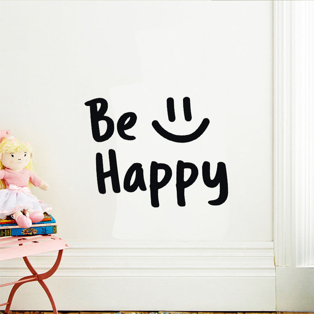 Positive Quotes with Be happy  - Home Bathroom Floor Tiles review and price