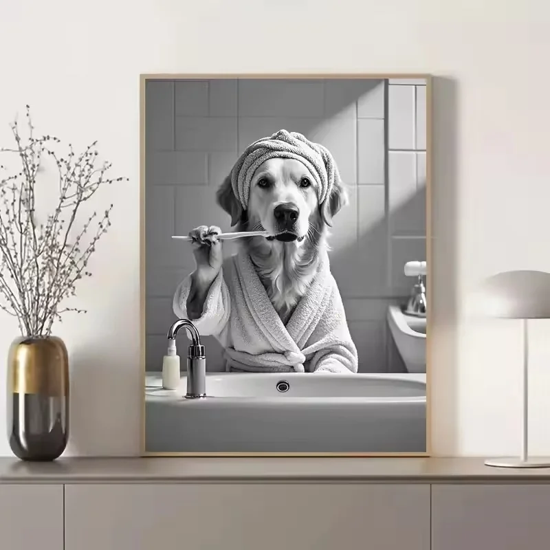 Animal Bathroom Toilet Paper C - Home Bathroom Wallpaper review and price