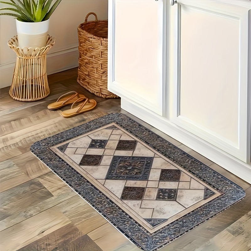 1PC Floor tile Kitchen Rug Non - Home Bathroom Tiles Design review and price