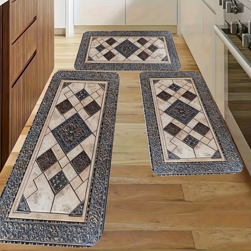 1PC Floor tile Kitchen Rug Non - Home Bathroom Tiles Design review and price