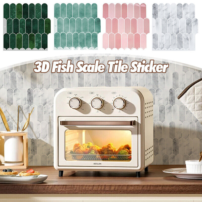 1PC 3D Self-adhesive Wall Stic - Home Bathroom Tiles Design review and price