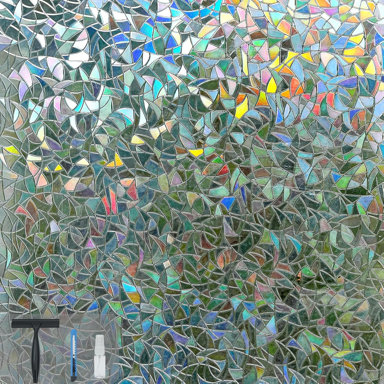 Rainbow Window Cling Privacy F - Home Bathroom Products review and price