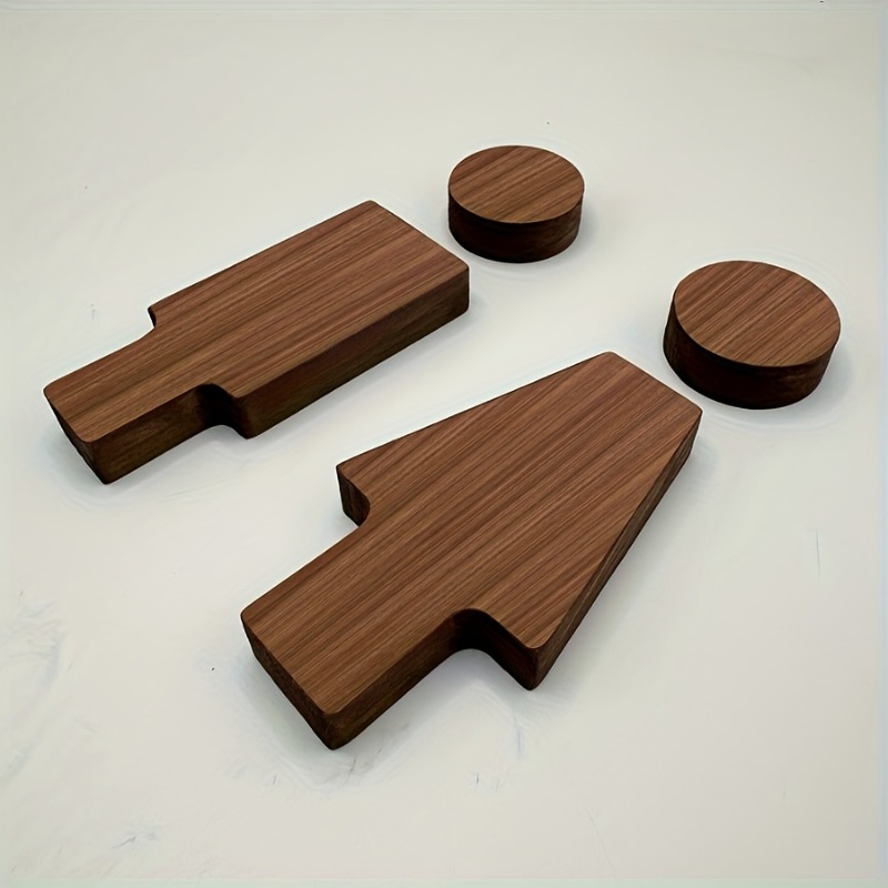 2PCS Wooden Bathroom Sign for  - Home Office Bathroom review and price