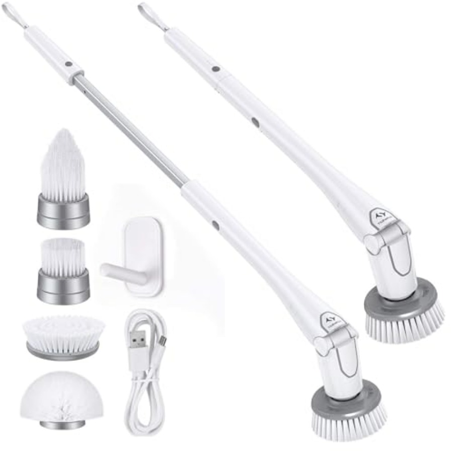 Cordless Electric Spin Scrubbe - Home Bathroom Cleaning review and price
