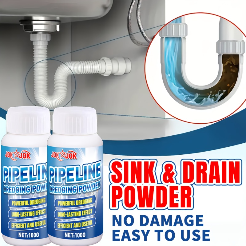 Powerful Drain Cleaner Powder, - Home Bathroom Cleaning review and price