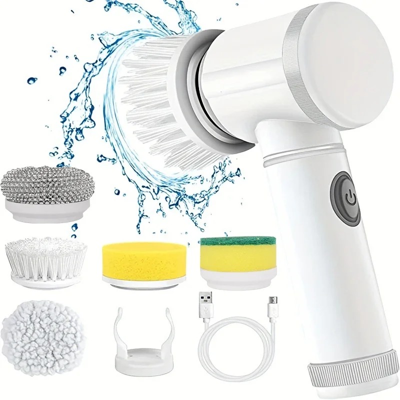 Electric Power Spin Scrubber 5 - Home Bathroom Products review and price