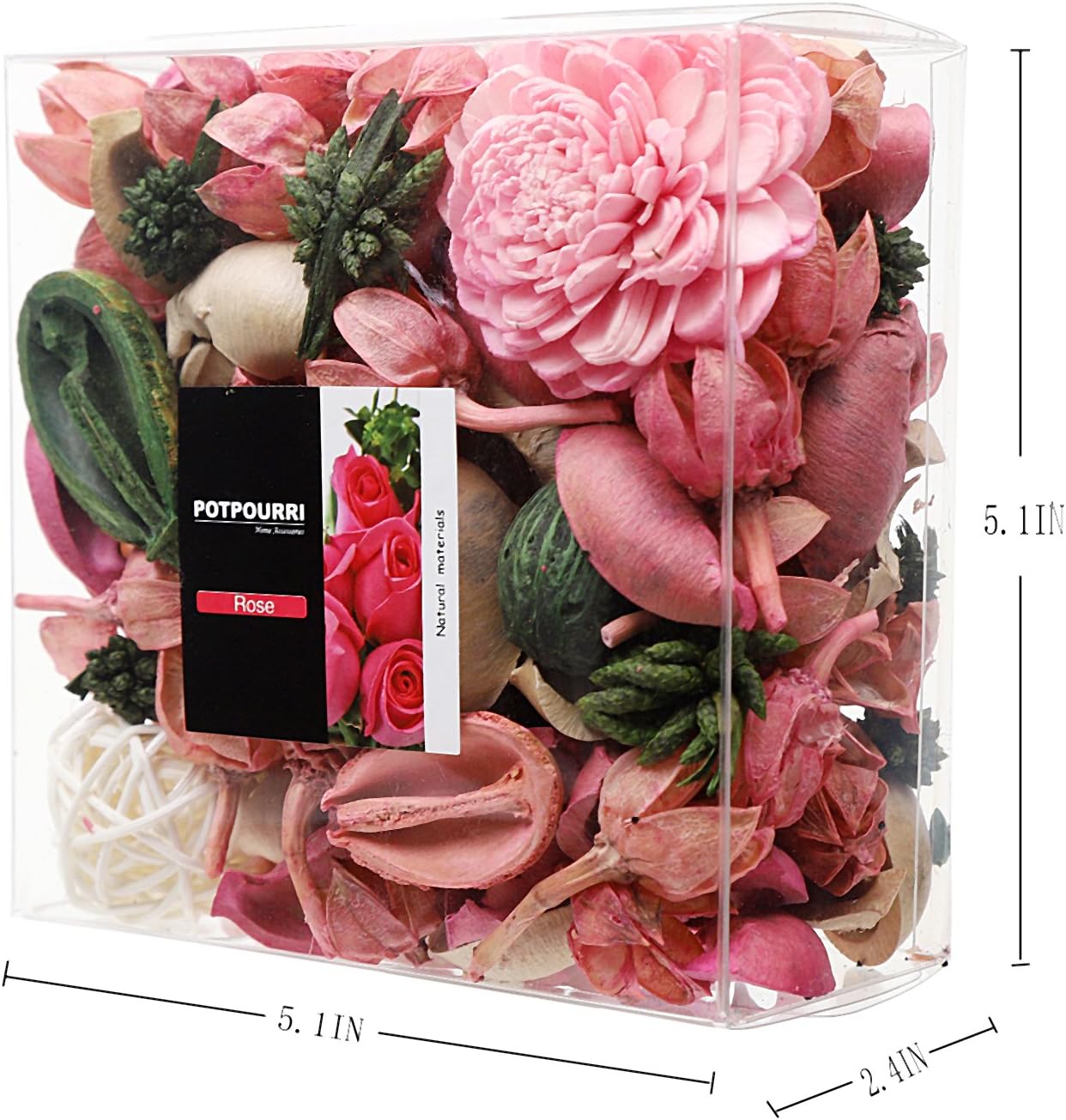 Rose Scented Potpourri Bowl Fi - Home Bathroom Products review and price