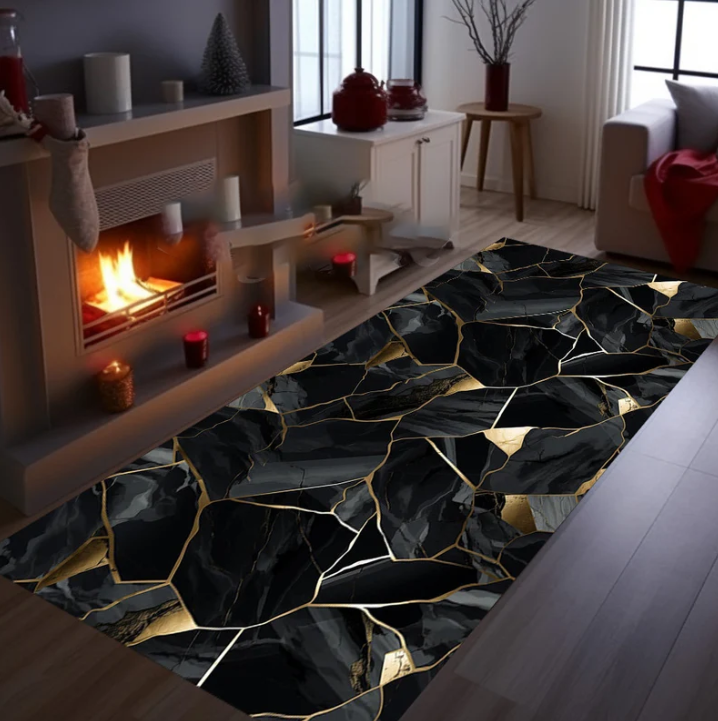Marble Rug Runner Modern Non-S - Home Bathroom Tiles Design review and price