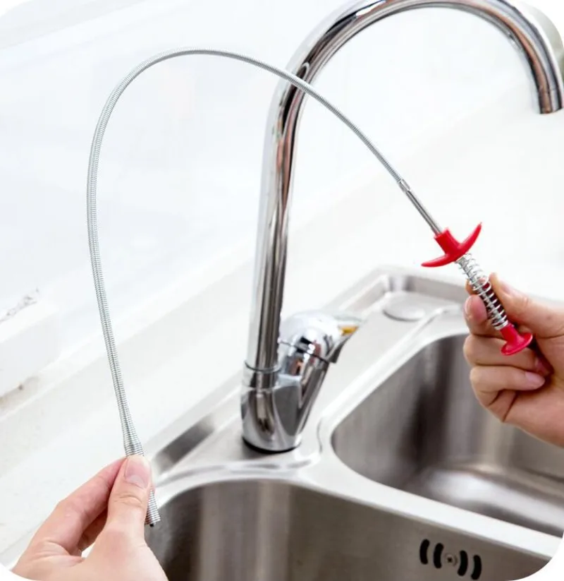 Hand Pinch Cleaning Sewer Pipe - Home Bathroom Cleaning review and price
