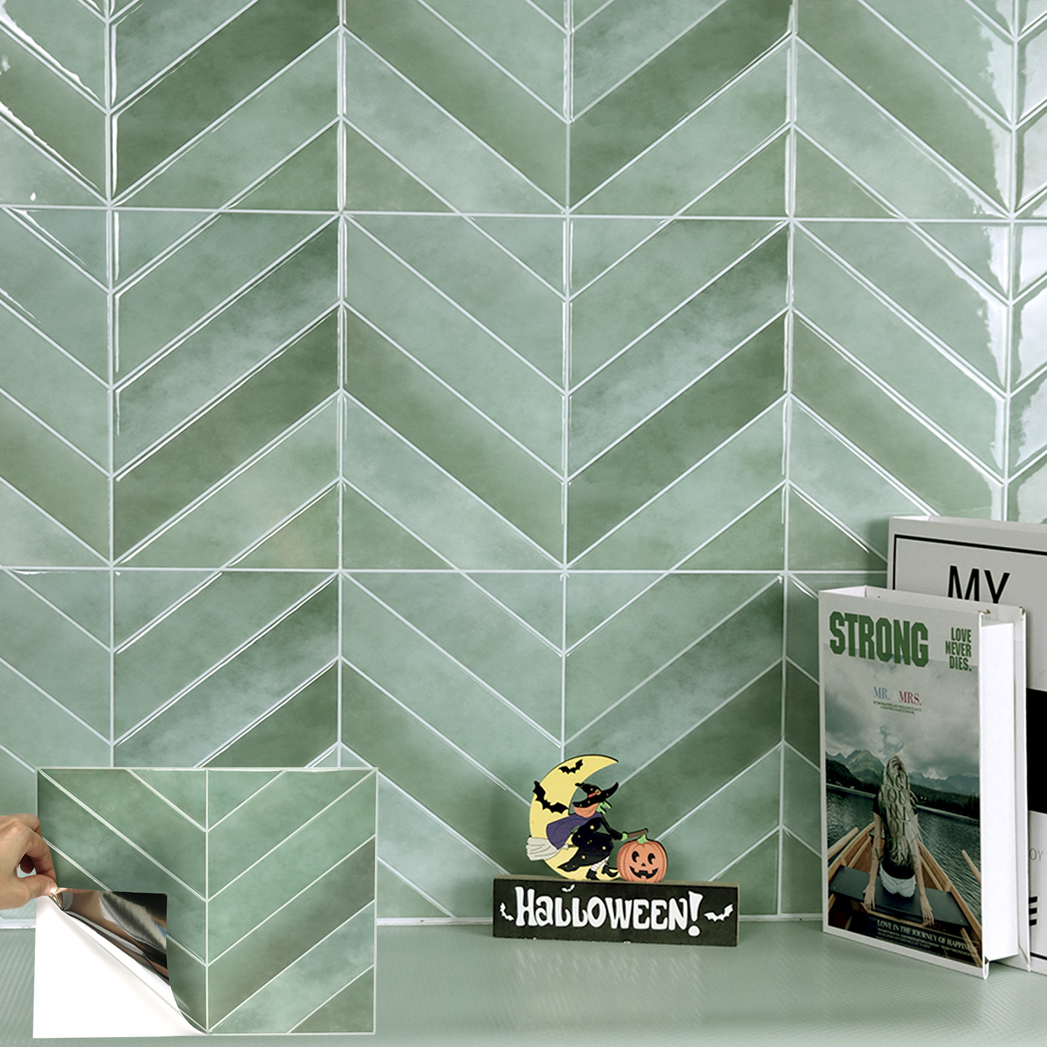 5/10 sheets 3D Self Adhesive W - Home Bathroom Wallpaper review and price