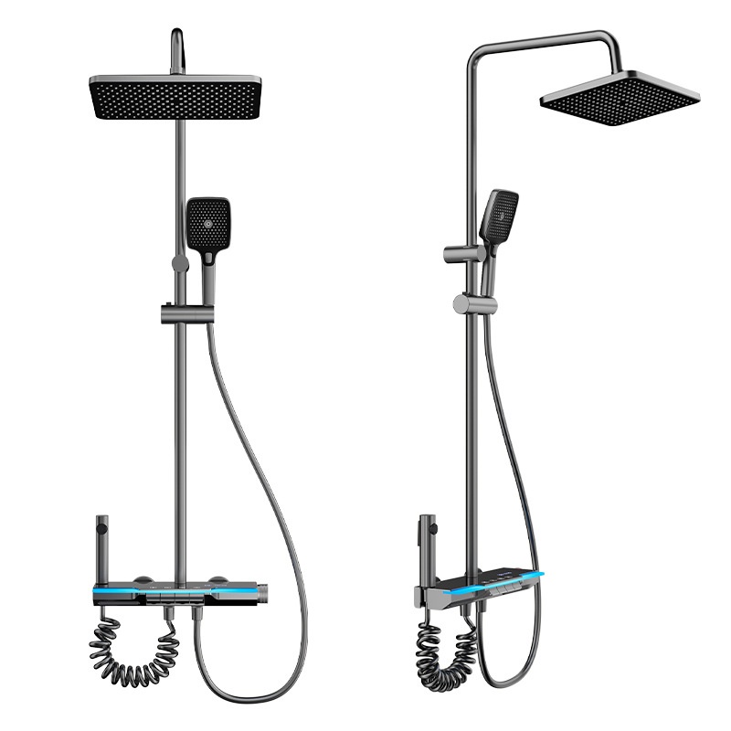 Grey Gun Shower Set Luxury Hot - Home Office Bathroom review and price