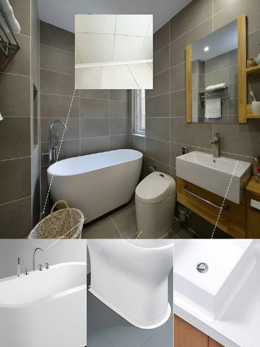 3 Rolls of Waterproof Tape for - Home Bathroom Sink review and price
