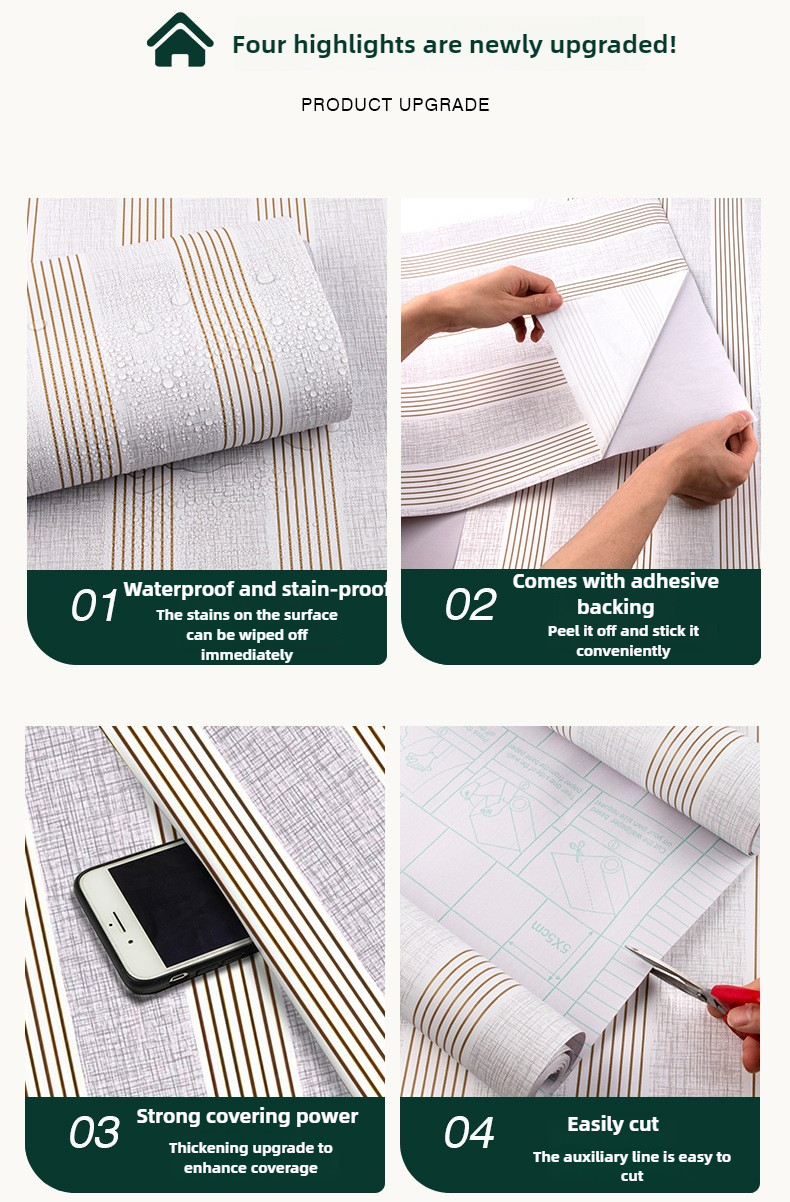 Adhesive Wallpaper for Wall -  - Home Bathroom Tiles Design review and price