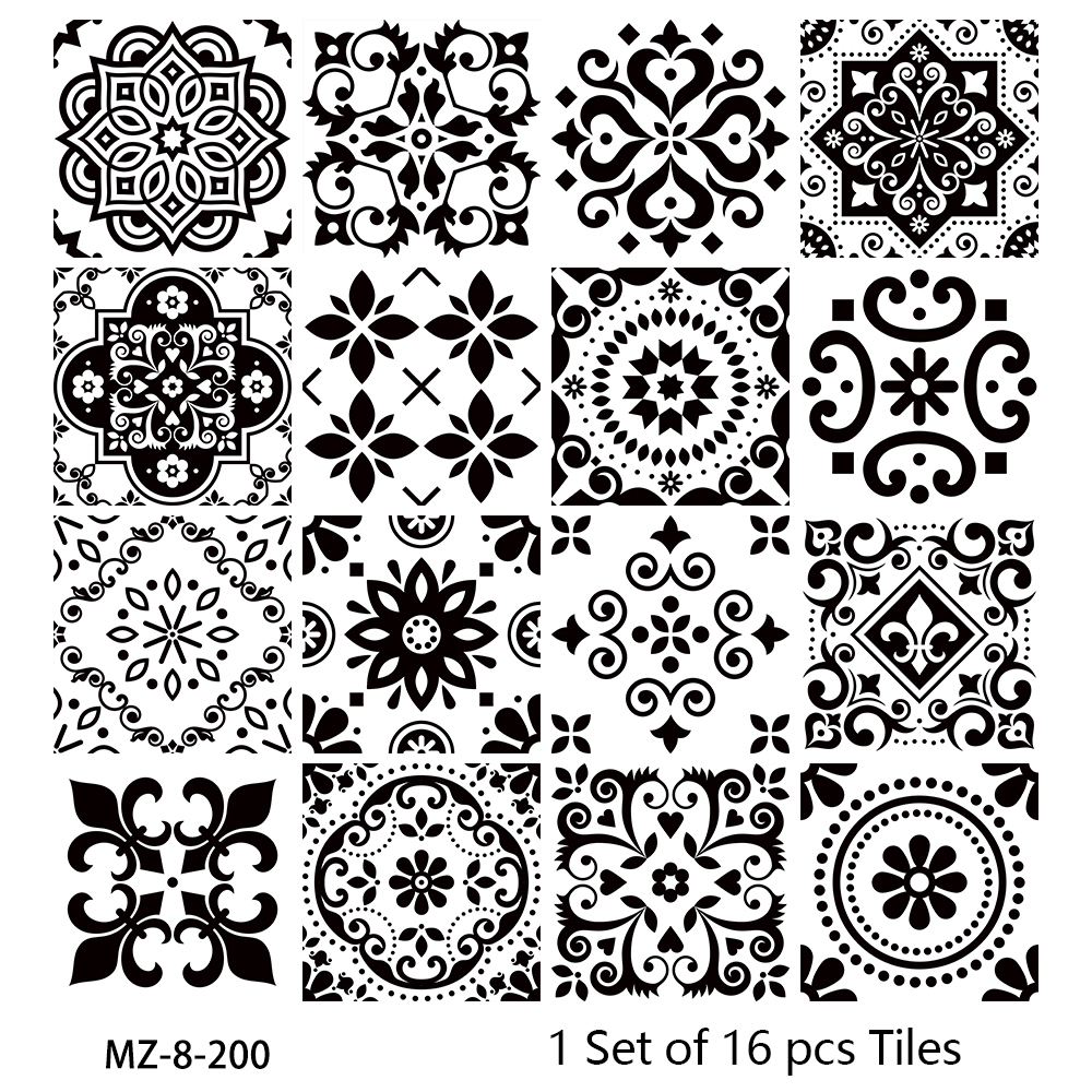 16pcs/set Waterpoof Wall Stick - Home Bathroom Wallpaper review and price