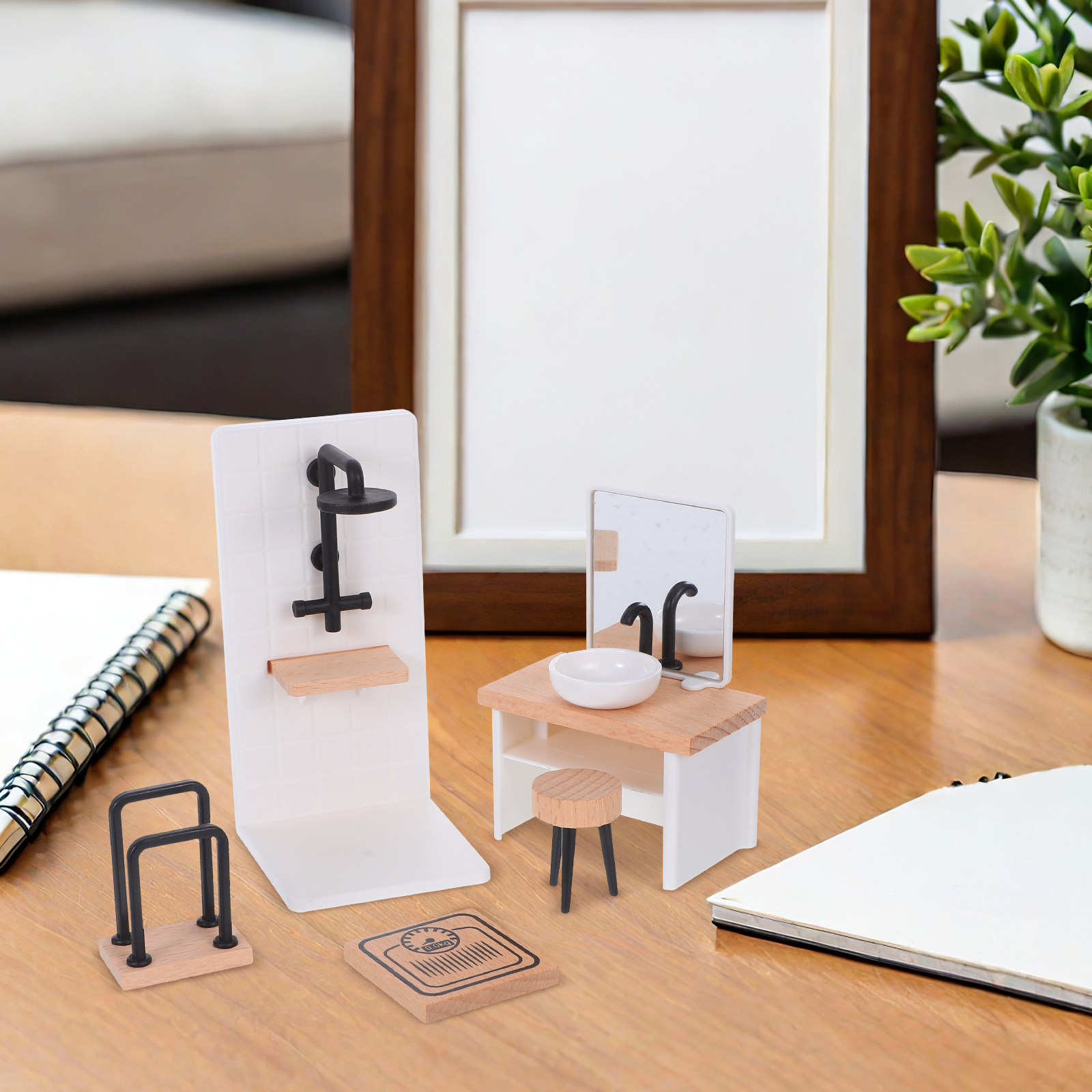 1Set Dollhouse Bathroom Decor: - Home Bathroom Sink review and price