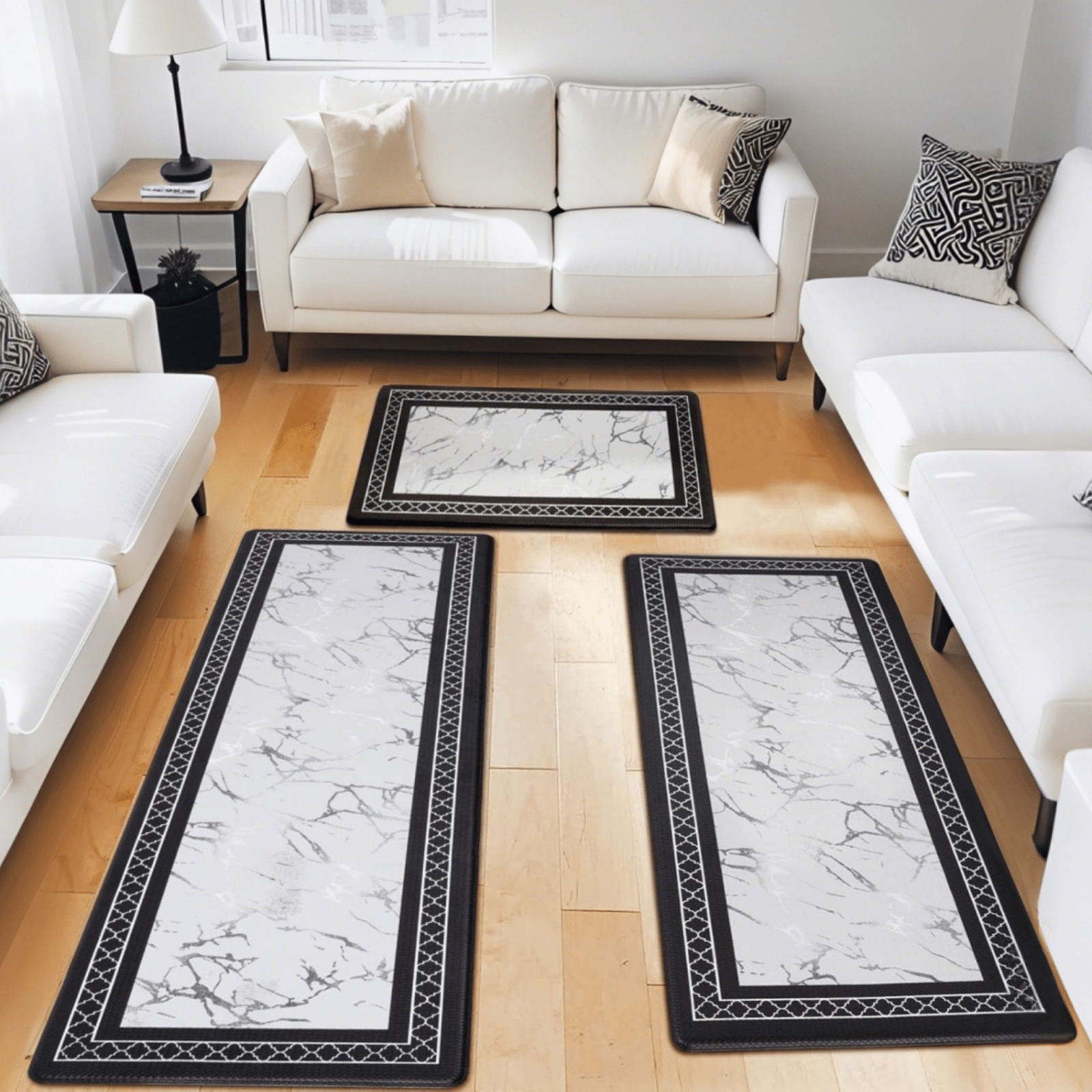 1PC Tile Pattern Kitchen Rug N - Home Bathroom Tiles Design review and price