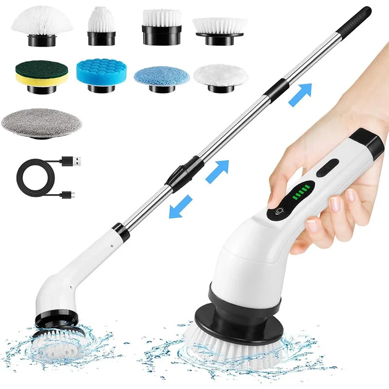 Cordless Electric Spin Scrubbe - Home Bathroom Products review and price