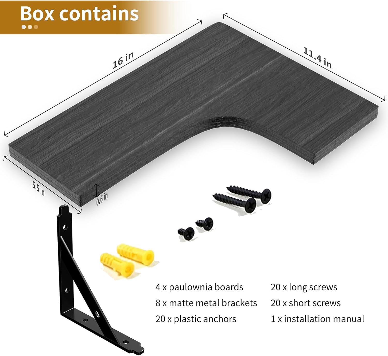 Corner Floating Shelves Set of - Home Bathroom Products review and price