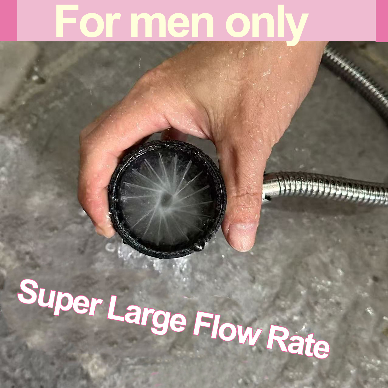 High Pressure Handheld Shower  - Home Office Bathroom review and price