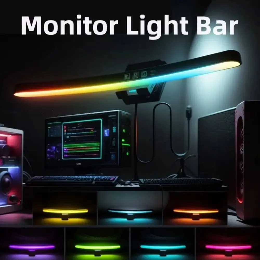 Curved Monitor Light Bar 3 Col - Home Bathroom Products review and price