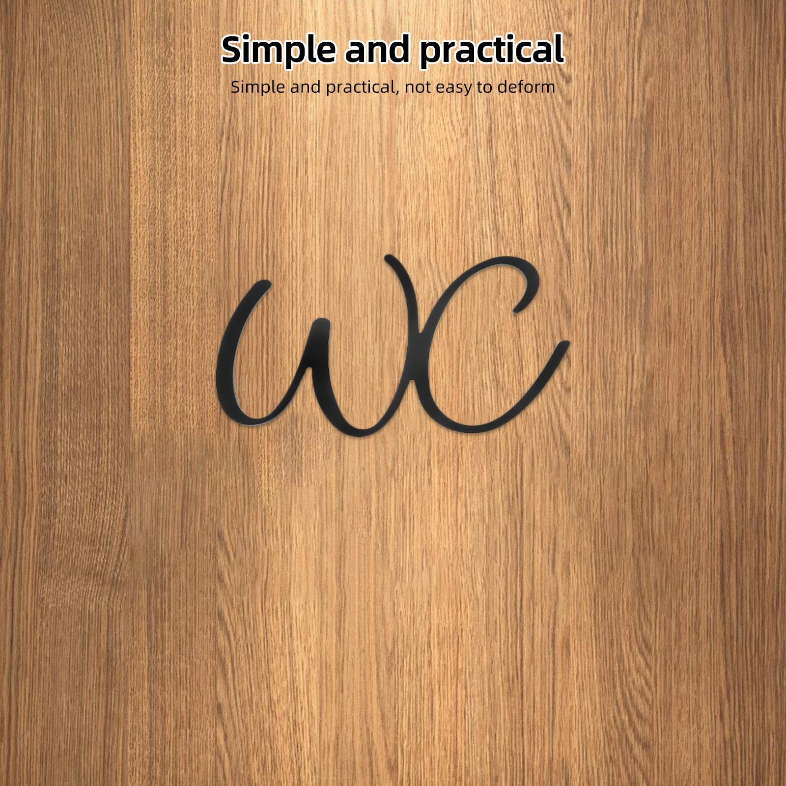 Bathroom Sign Toilet Door Iron - Home Office Bathroom review and price