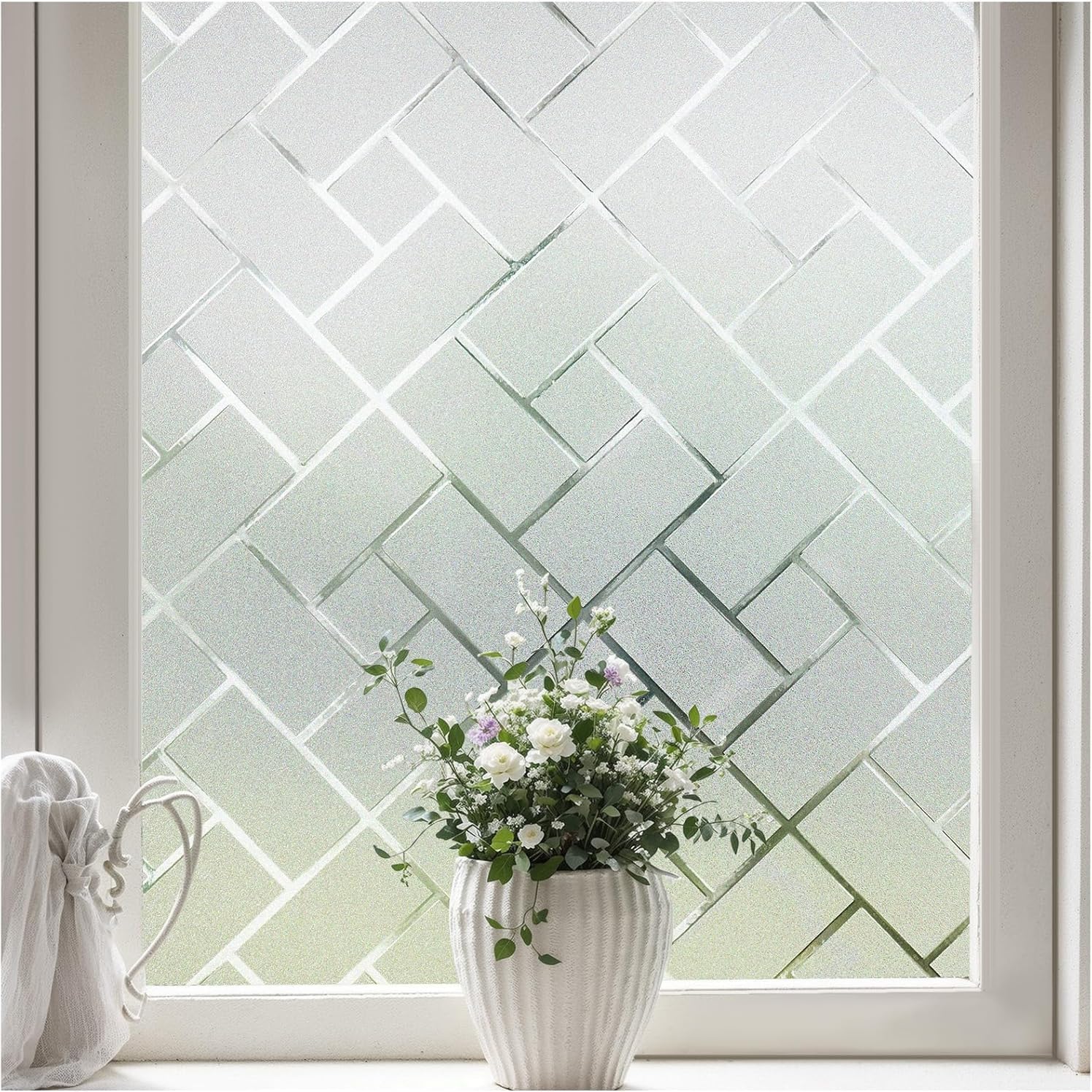 Frosted Window Privacy Film St - Home Office Bathroom review and price