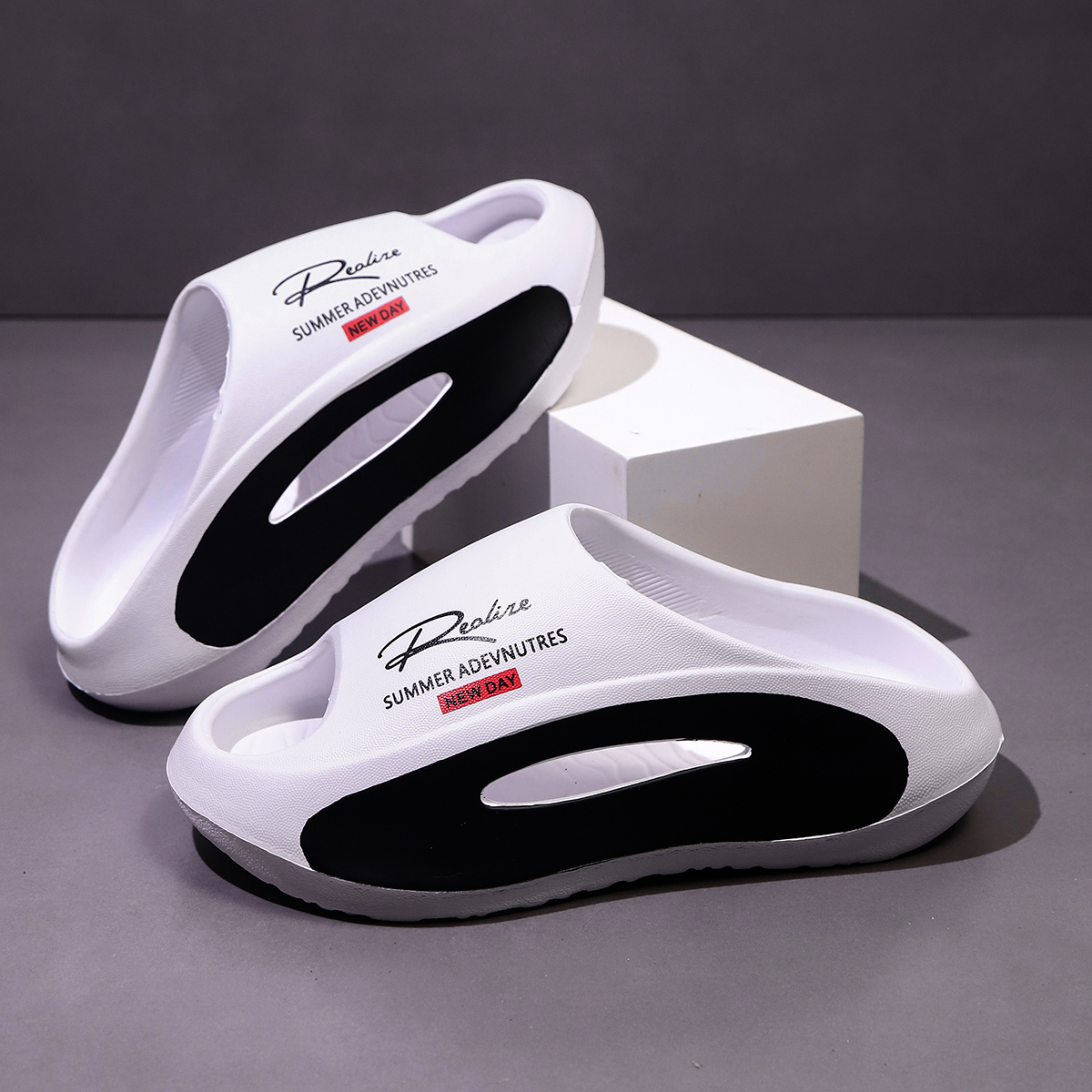 Men'S Casual Slip-On Sandals - - Home Bathroom Products review and price