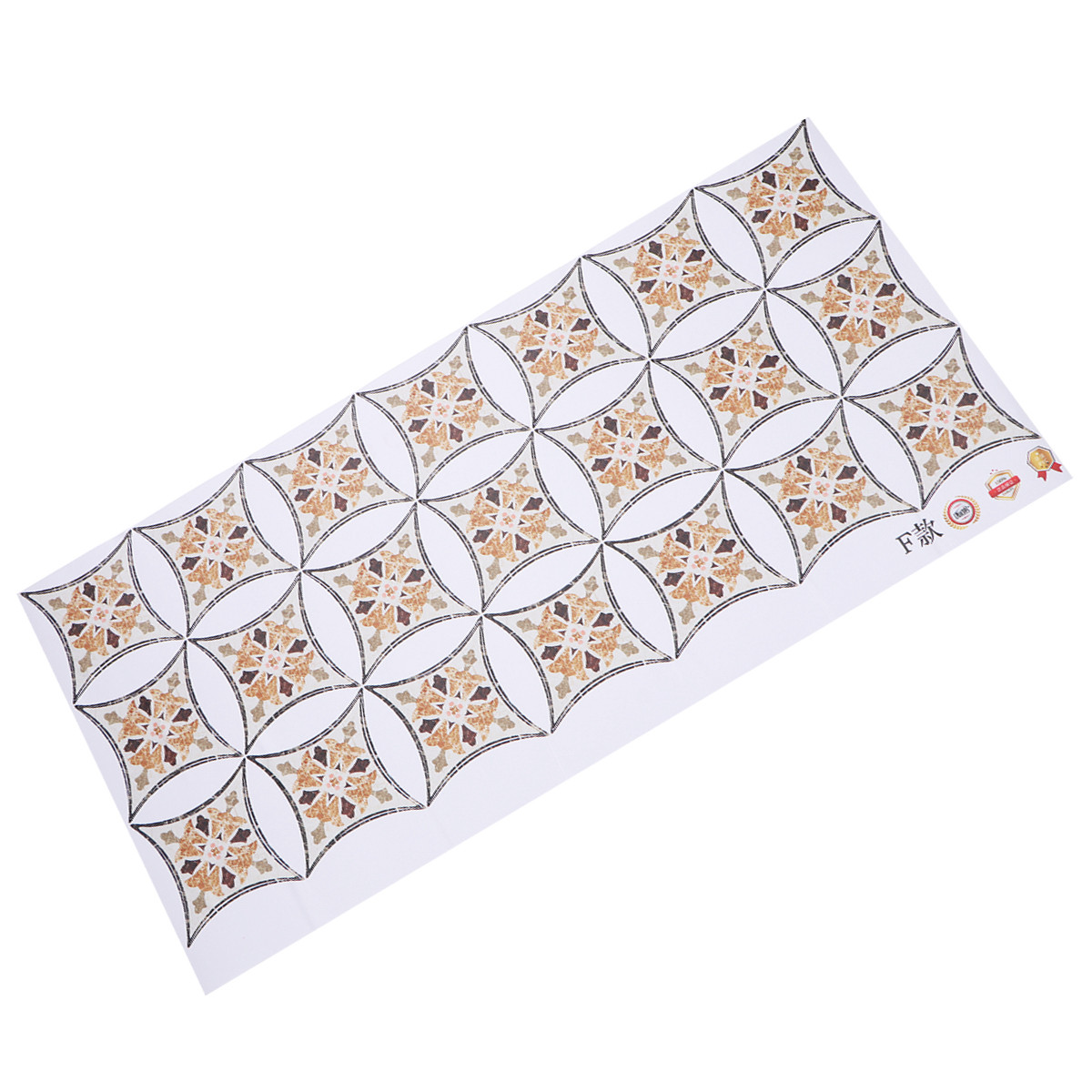 21 Pcs Floor Stickers Classic  - Home Bathroom Tiles Design review and price