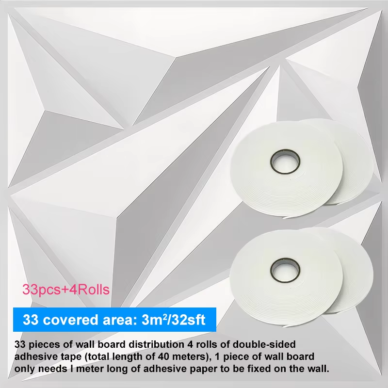 Living Room Wallpaper 3D Three - Home Bathroom Wallpaper review and price