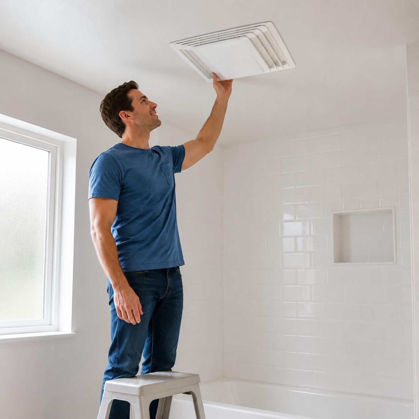 Bathroom Exhaust Fan Cover Too - Home Hardware Bathroom Fan review and price
